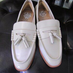 Vince Camuto  Women's Swan Chiamry Block Heel Loafer Flat Shoes Size 7M